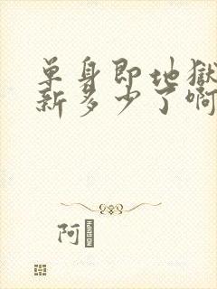 单身即地狱5更新多少了啊