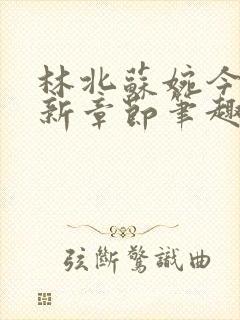 林北苏婉今天最新章节笔趣阁