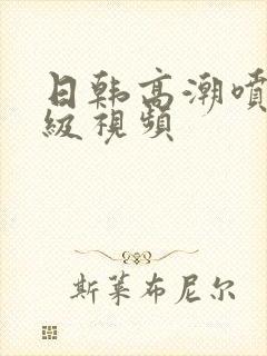 日韩高潮喷水一级视频