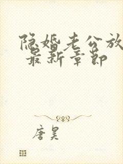 隐婚老公放肆宠 最新章节封面