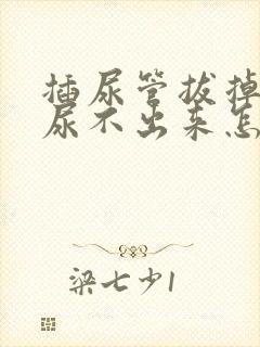 插尿管拔掉之后尿不出来怎么办