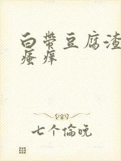 白带豆腐渣内阴瘙痒