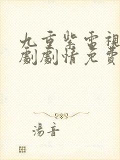 九重紫电视连续剧剧情免费观看全集