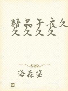 精品午夜久久久久久久久