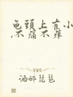 龟头上有小肉粒,不痛不痒