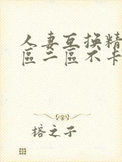 人妻互换精品一区二区不卡av