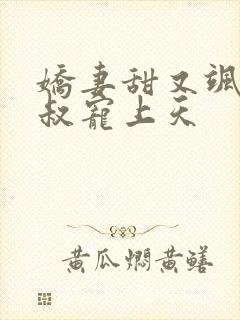 娇妻甜又飒,大叔宠上天