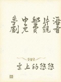 梦中那片海电视剧免费观看全集高清