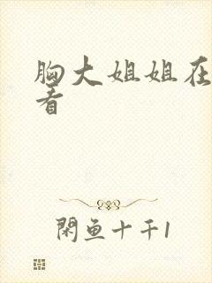 胸大姐姐在线观看