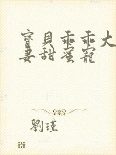 宝贝乖乖大叔宠妻甜蜜宠