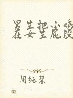 男生把小鸡鸡插在女生屁股眼里