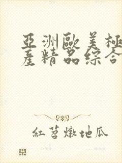 亚洲欧美极品国产精品综合