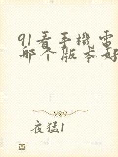 91看手机电视哪个版本好用