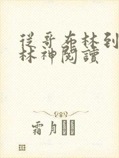 从哥布林到哥布林神阅读