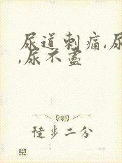 尿道刺痛,尿频,尿不尽