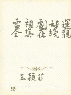 电视剧好运来临全集在线观看