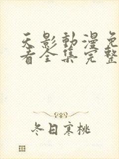 天影动漫免费观看全集完整版高清封面