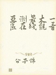 亚洲最大一区二区在线观看电影封面