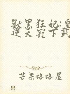 兽黑狂妃:皇叔逆天宠下载全本txt