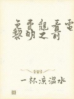 免费观看电视剧黎明之前