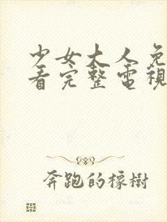 少女大人免费观看完整电视剧高清