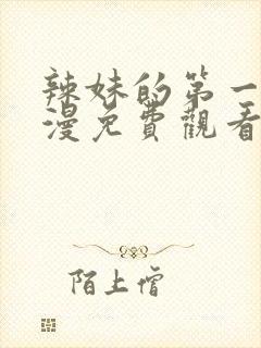 辣妹的第一次动漫免费观看全集完整版封面