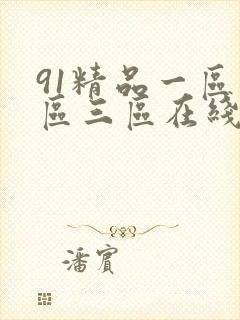 91精品一区二区三区在线