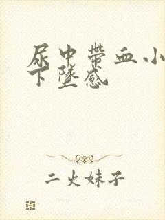 尿中带血小腹有下坠感