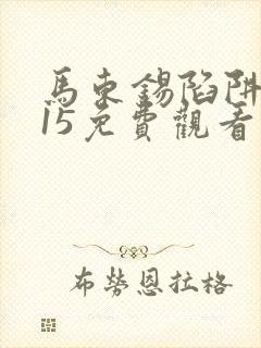 马东锡陷阱2015免费观看完整版