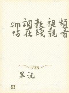 sm调教视频网站在线观看