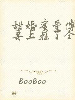 甜婚蜜爱傅少追妻上瘾了全文阅读