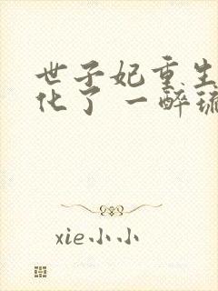 世子妃重生后黑化了 一醉琉月