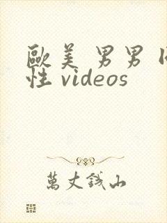 欧美 男男 同性 videos
