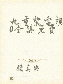 九重紫电视剧40全集免费