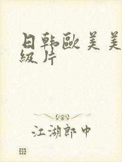 日韩欧美美女一级片