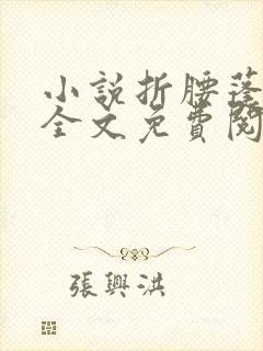 小说折腰蓬莱客全文免费阅读免费封面
