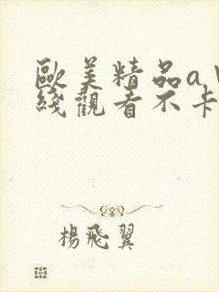 欧美精品a∨在线观看不卡