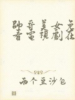 帅哥美女免费观看电视剧在线高清