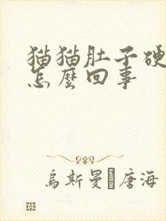 猫猫肚子硬硬的怎么回事