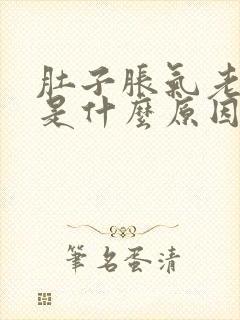 肚子胀气老放屁是什么原因导致的封面