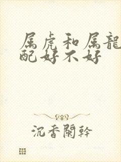 属虎和属龙的相配好不好