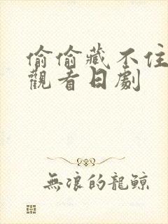 偷偷藏不住免费观看日剧