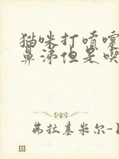 猫咪打喷嚏不流鼻涕但是吃喝正常