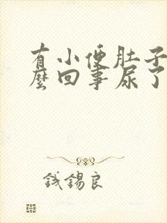 有小便肚子疼怎么回事尿了就好了封面