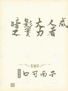 暗影大人成为影之实力者