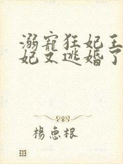 溺宠狂妃王爷王妃又逃婚了封面