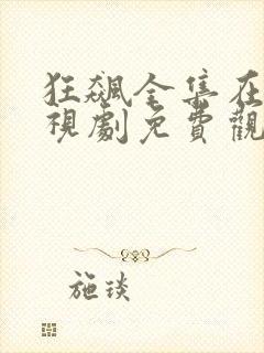 狂飙全集在线电视剧免费观看