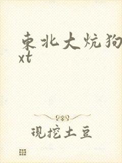 东北大炕狗儿txt