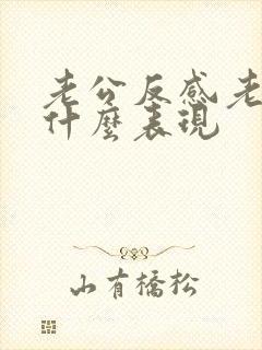 老公反感老婆是什么表现