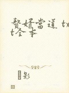 赘婿当道 txt全本